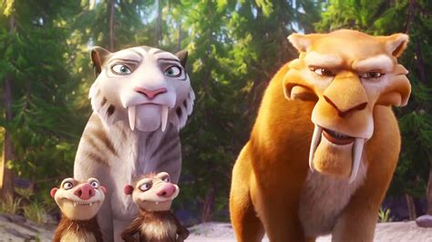 Ice Age Collision Course Shria And Diego Are Saber Tooth Tigers Ice Age Wiki Fandom