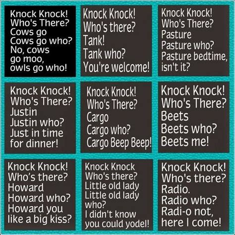 Hilarious Knock Knock Jokes For Kids