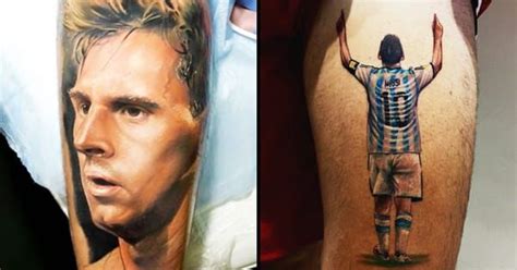 Mesmerizing Messi Tattoos Tattoodo
