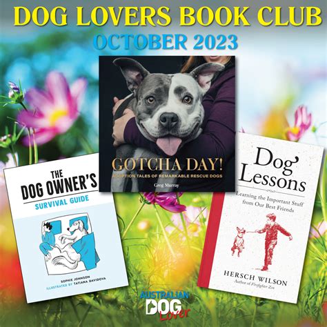 Dog Lovers Book Club October 2023 Australian Dog Lover