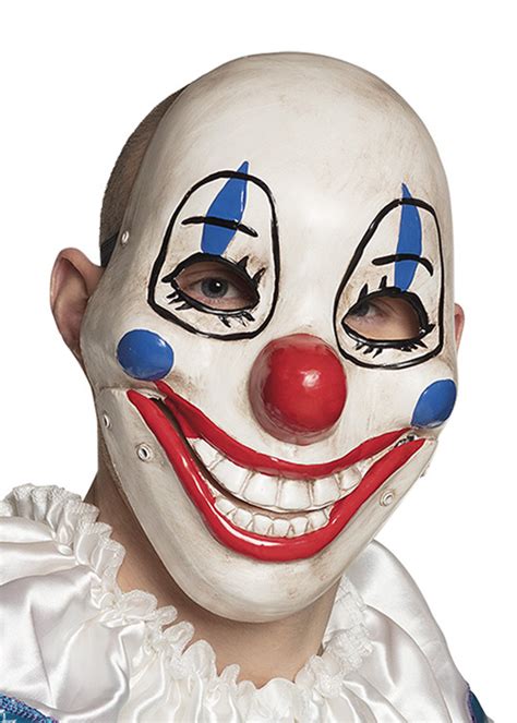 Halloween Scary Clown Mask With Movable Jaw