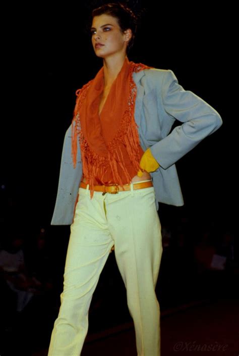 Jean Paul Gaultier Runway Show Ss 1987 Linda Evangelista Fashion