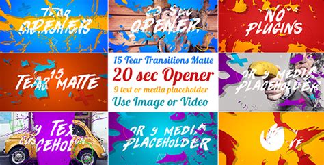 Hi friends, welcome back to another brand new broadcast news template for adobe premier pro by rangrez production. Videohive - 15 Tear Transitions with Opener 20948501 ...