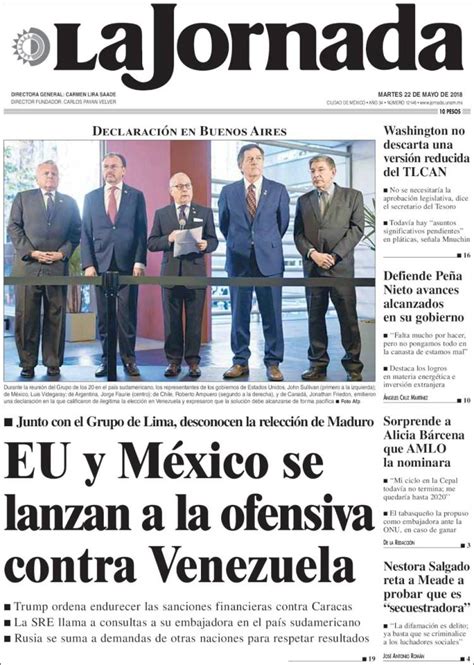 Héroe de la jornada, como líder del mundial pues, pese a terminar hoy tercero, fue relegado a la cuarta plaza por haber atajado al trazar una 'chicane' en el momento en que se le abrió el mono y perdida la protección del pecho que llevan los pilotos. Periódico La Jornada (México). Periódicos de México. Toda ...