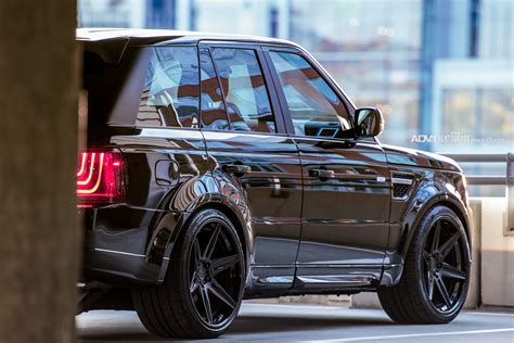 You can email any enquiries to. Black Range Rover Sport- ADV6 Track Spec CS