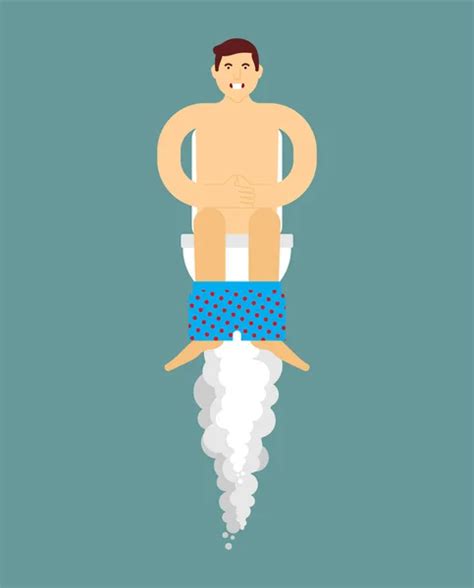 Person Farting Vector Art Stock Images Depositphotos