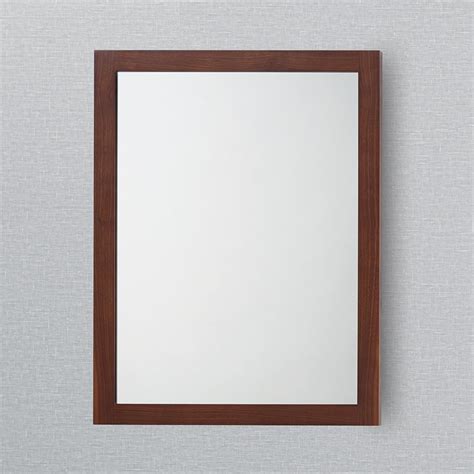 24 Alina Contemporary Solid Wood Framed Bathroom Mirror Superior Tile