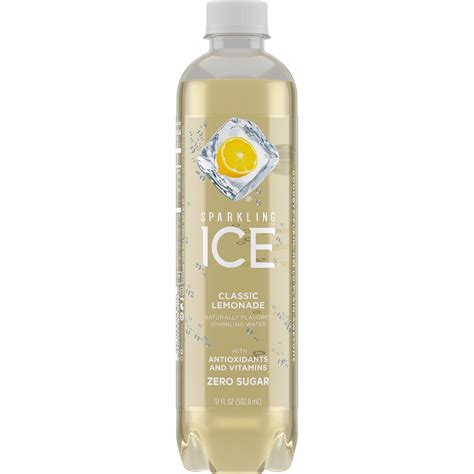 Sparkling Ice Naturally Flavored Sparkling Water Classic Lemonade 17