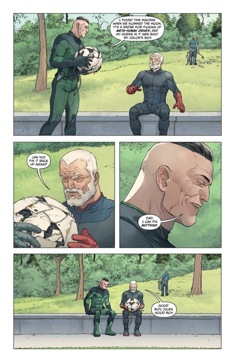 However, skyfox's son hutch wants to go at it alone. Jupiter's Legacy, Vol. 2 #4 | Image Comics