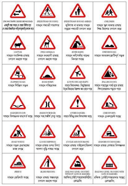10 Traffic Sign Tables For Your Driving Licence Exam In Bangladesh