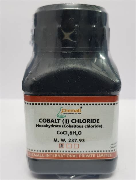 Cobalt Chloride Hexahydrate At Rs 850kg Cocl2 In Surat Id 22644758733