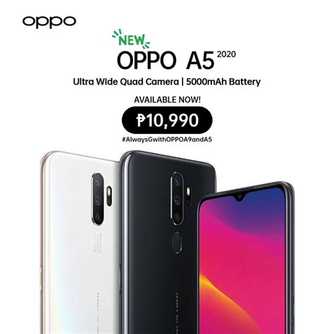 Oppo a 5 2020 cep telefonu en uygun fiyatı gittigidiyor'da! OPPO A5 2020 released in PH, SD665, 5,000mAh, and quad-cam ...