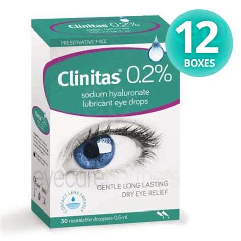 Buy Clinitas 0 2 Dry Eye Drop Vials Eyecare Partners