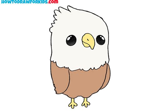 How To Draw An Easy Eagle Easy Drawing Tutorial For Kids