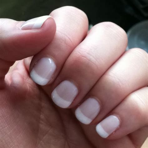 My Beautiful Shellac French Manicure Romantique As The Soft Pink