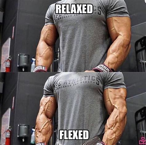 When You Can Barely Tell The Difference Between Relaxed And Flexed It