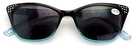 v w e women s bifocals reading sunglasses reader glasses vintage outdoor cateye black hippy