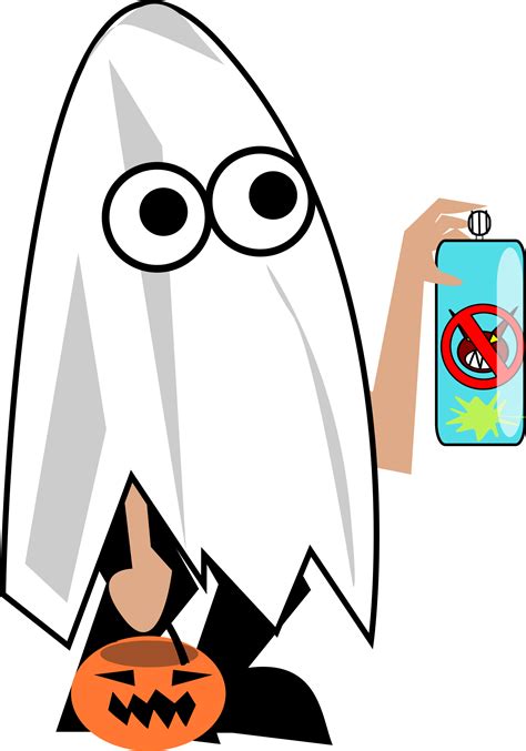 Clipart Ghost Trick Or Treater