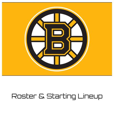 Boston Bruins Roster 2023 24 Updated Depth Chart