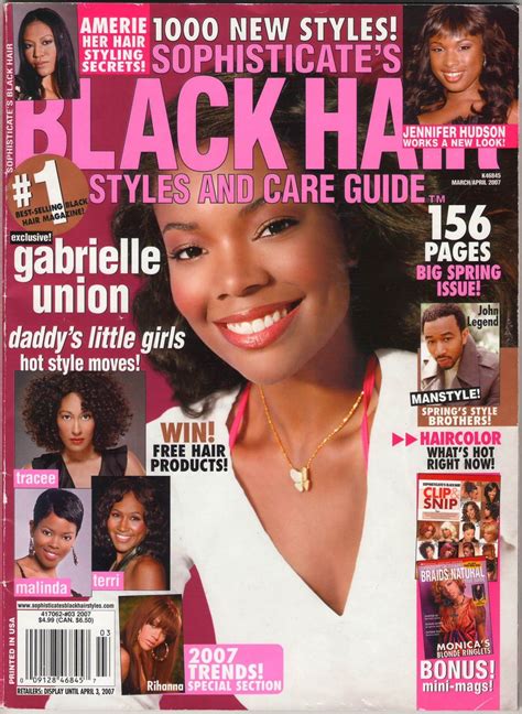 Check out our black owned haircare selection for the very best in unique or custom, handmade pieces from our conditioners & treatments shops. Sophisticate's Black Hair Styles and Care Magazine Guide ...