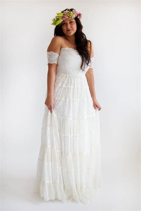 Custom size is also available. Country Wedding Dress Plus Size