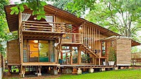 Bahay Kubo Bamboo House Design Wooden House Design Simple House Design