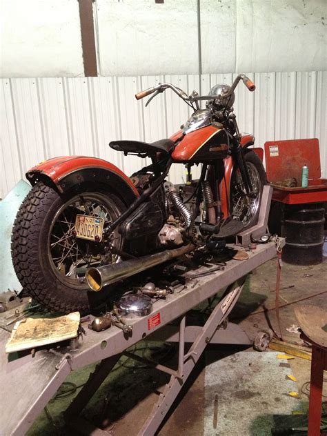 Vintage Harley Parts New 41 Knucklehead Bobber