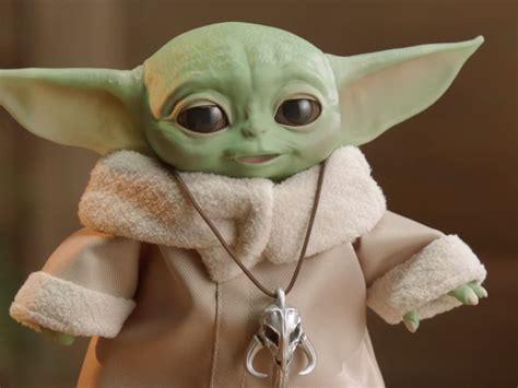 Hasbro Released Images Of Their New Animatronic Baby Yoda Figure Which