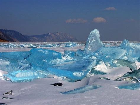 Turquoise Ice Northern Lake Baikal Russia Imgur Lake Baikal