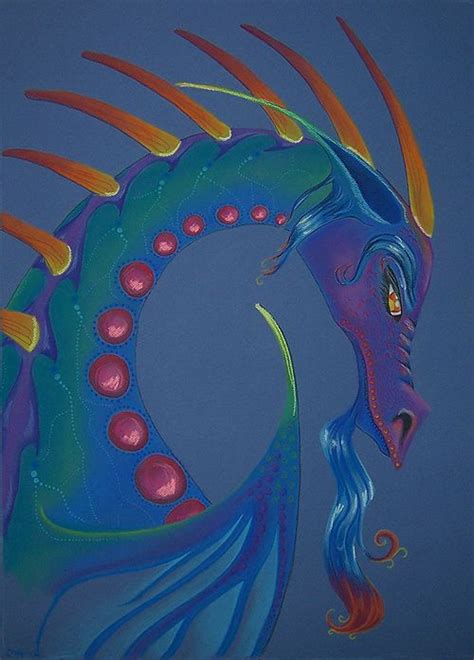 Teczejazi Rainbow Dragon Art Dragon Fantasy Art