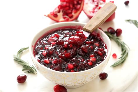 Pomegranate And Rosemary Cranberry Sauce Dash Of Savory Recipe