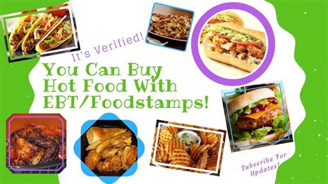 Do not send questions to this email or fax number. Buy Hot Food with EBT Food Stamps Until October 30th 2017 ...