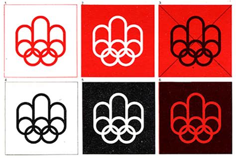 Vintage 1976 Montréal Olympics Logo Standards Manual Olympic Logo