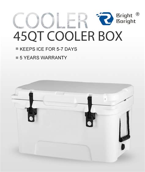 Factory Customized Marine Ice Cheest Rotomolded Cooler Box 20 45 65 80