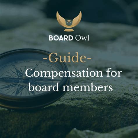 Guide Compensation For Board Members Board Owl