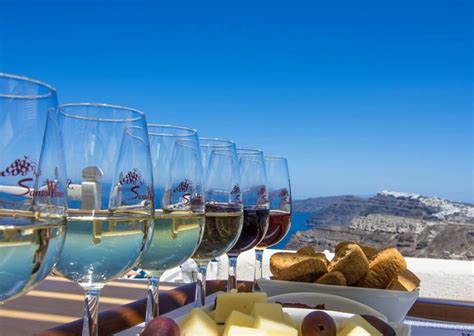Santo Wines Winery In Pyrgos Santorini Greeka