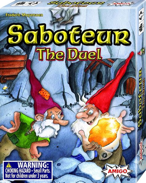 Saboteur The Duel Board Games Amazon Canada