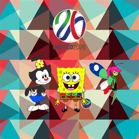 Fifa World Cup United 2026 Official Mascots By Bobesponjamart On Deviantart