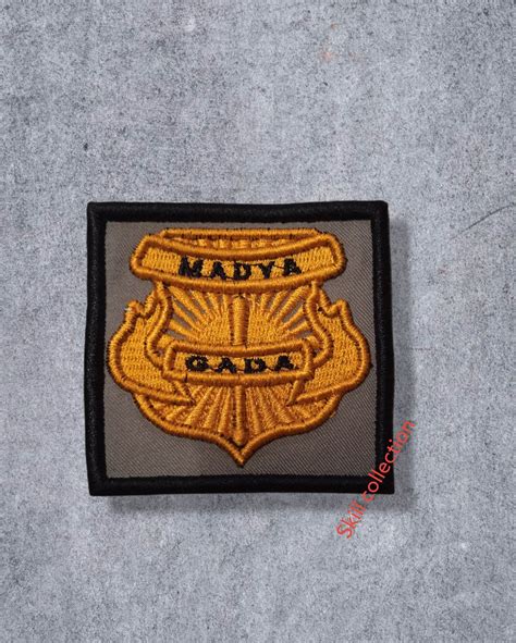 Logo Atribut Satpam Security Bordir Timbul Gada Madya Lazada Indonesia