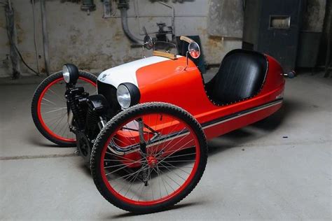 This Three Wheeled Electric Bicycle Is A Morgan Wannabe Pedal Cars