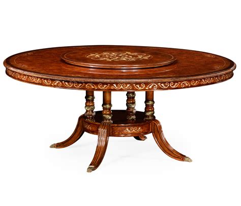 Potterybarn.com has been visited by 100k+ users in the past month 70" Burl & Mother of Pearl Round 70 3/4" Dining Table