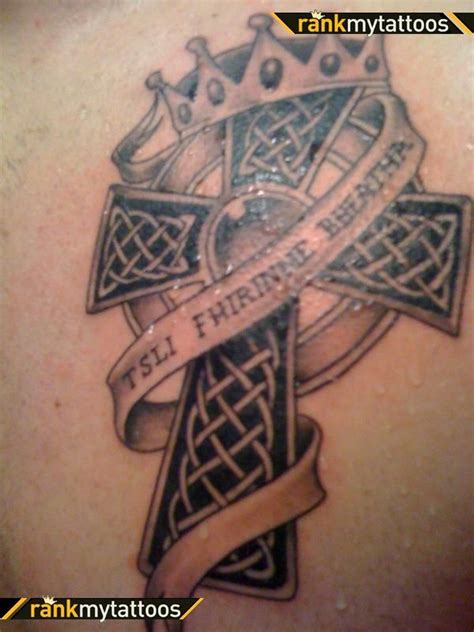 Pagan crosses are nice because they fit in a wheel. catholic irish celtic cross tatoo | Irish Tattoo Pictures ...