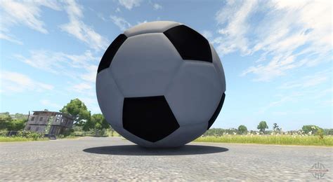 Giant Soccer Ball For Beamng Drive