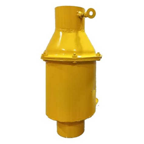 Gas Yellow Stainless Steel Pressure Vessel Max Design Pressure 10 Bar