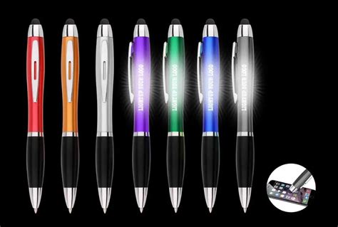 Great Quality Promotional Cheap Pen Led Light Pen Stylus Pen With