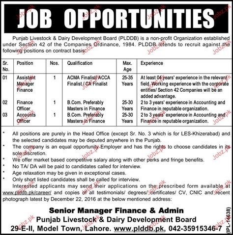 Registering gives you the benefit to browse & apply variety of jobs based on your preferences. Assistant Manager Finance and Finance Officer Wanted 2021 ...