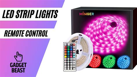 Best Minger Led Strip Lights Remote Control 2021 Youtube