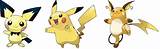 Pictures of Pichu Evolve