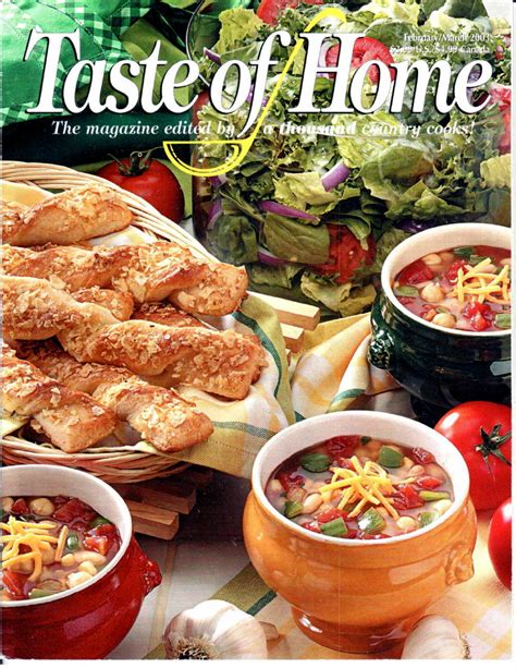 Taste Of Home Magazine Back Issue February March 2003