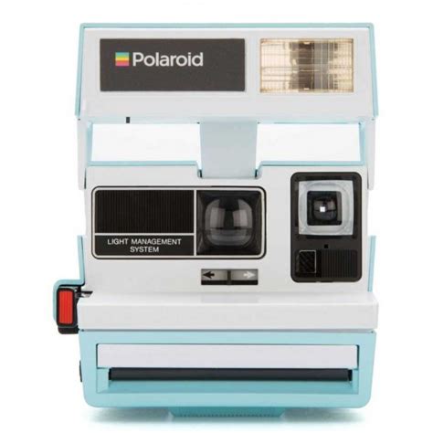 polaroid originals polaroid 600 camera two tone blue jay vintage cameras polaroid